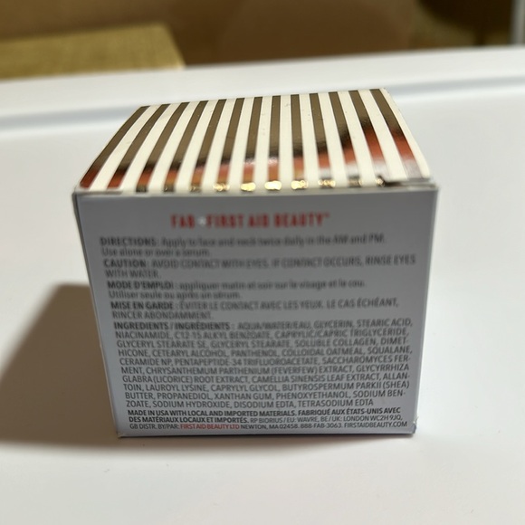 First Aid Beauty Firming Cream with Peptides Niacinimide Collagen 1.7 Oz NIB - Picture 4 of 7
